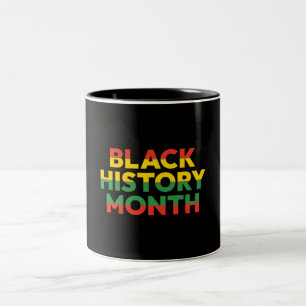 De Café Em Dois Tons Caneca do Mês da História Negra