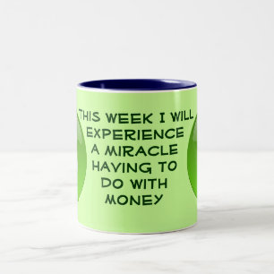 De Café Em Dois Tons Caneca do Milagre Money