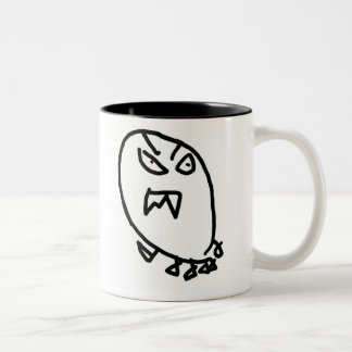 De Café Em Dois Tons Caneca do monstro