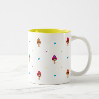 De Café Em Dois Tons caneca do mooshee