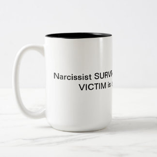 De Café Em Dois Tons Caneca do Narcissist