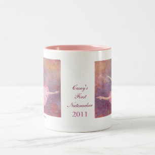 De Café Em Dois Tons Caneca do Nutcracker do seu dançarino primeira