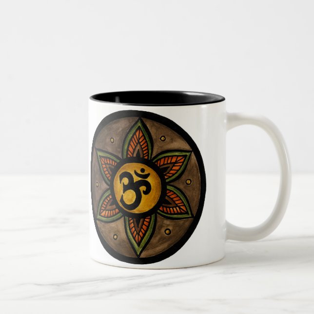 De Café Em Dois Tons Caneca do ohm (Direita)