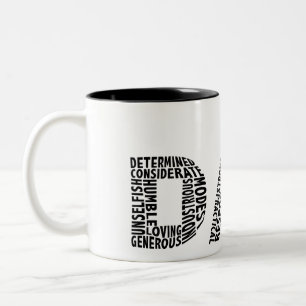 De Café Em Dois Tons Caneca do pai