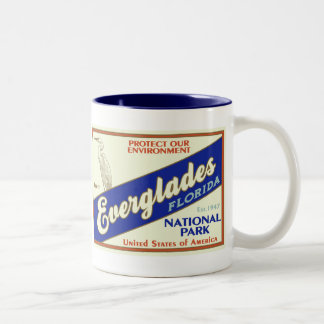 De Café Em Dois Tons Caneca do parque nacional dos marismas