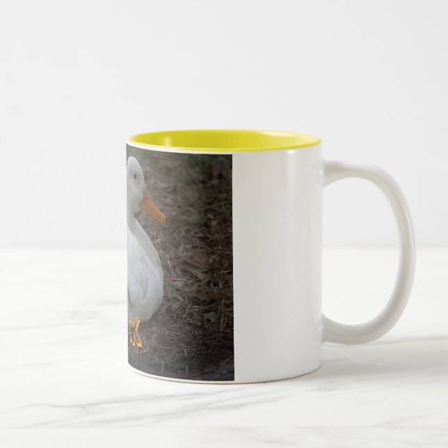 De Café Em Dois Tons Caneca do pato (Direita)
