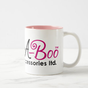 De Café Em Dois Tons Caneca do peekaboo