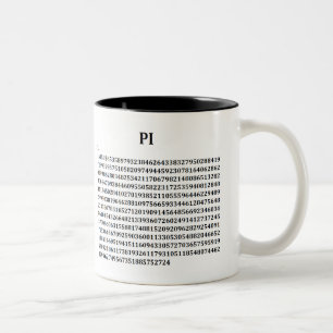 De Café Em Dois Tons Caneca do "PI"