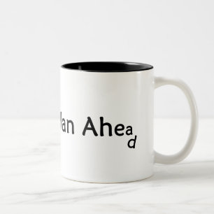 De Café Em Dois Tons Caneca do plano adiante
