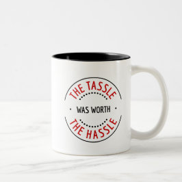 De Café Em Dois Tons Caneca do presente dos formandos