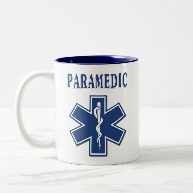 De Café Em Dois Tons Caneca do presente dos paramédicos (Esquerda)