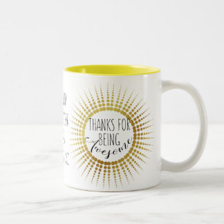 De Café Em Dois Tons Caneca do professor, professor impressionante,