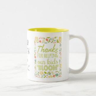 De Café Em Dois Tons Caneca do professor, professor impressionante,