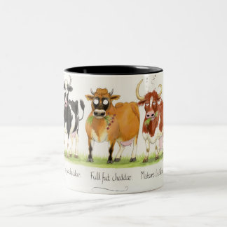 De Café Em Dois Tons Caneca do "queijo Cheddar"