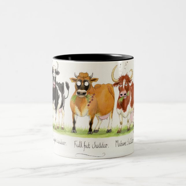De Café Em Dois Tons Caneca do "queijo Cheddar" (Centro)