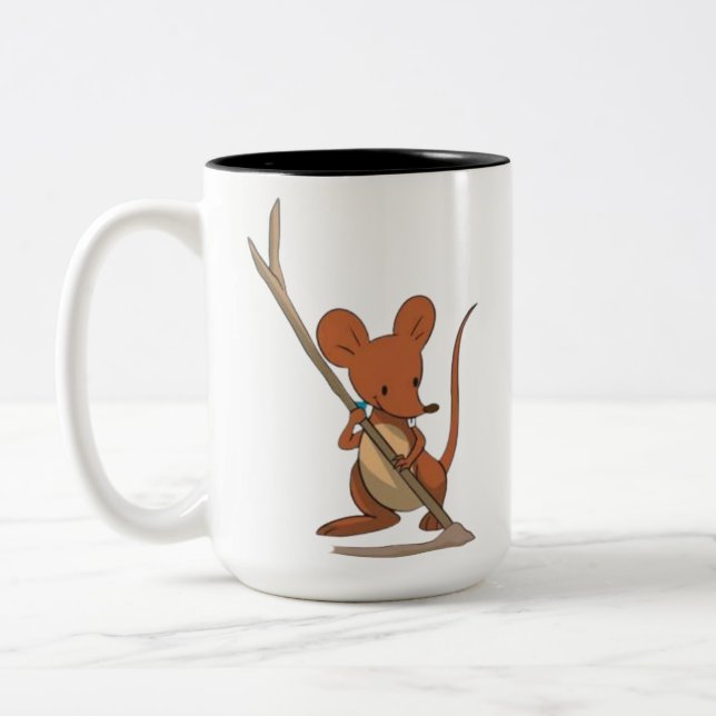 De Café Em Dois Tons Caneca do rato (Esquerda)