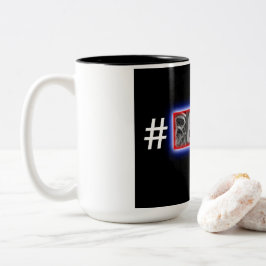 De Café Em Dois Tons Caneca do #RESIST