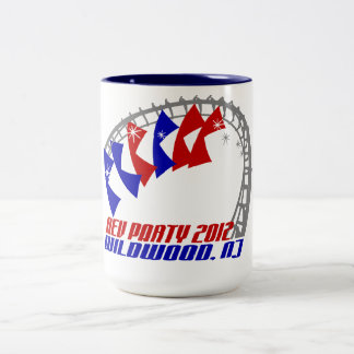 De Café Em Dois Tons Caneca do Rev Partido 2012
