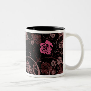 De Café Em Dois Tons Caneca do romance do crepúsculo