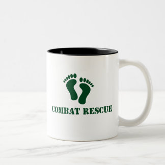 De Café Em Dois Tons Caneca do salvamento do combate