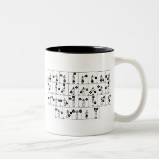De Café Em Dois Tons Caneca do Semaphore