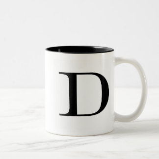 De Café Em Dois Tons Caneca do Serif D
