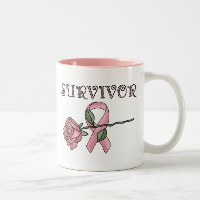 De Café Em Dois Tons caneca do sobrevivente (Direita)