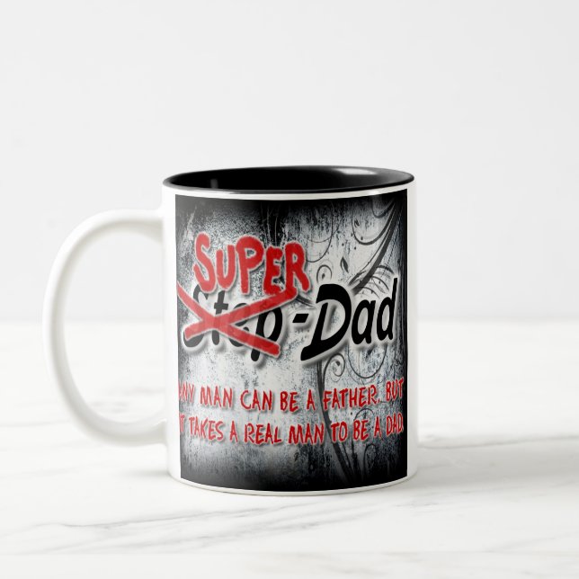 De Café Em Dois Tons Caneca do Stepdad (Esquerda)