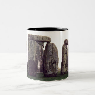 De Café Em Dois Tons caneca do stonehenge