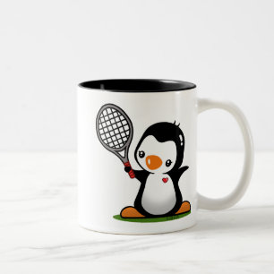 De Café Em Dois Tons Caneca do tênis (2)
