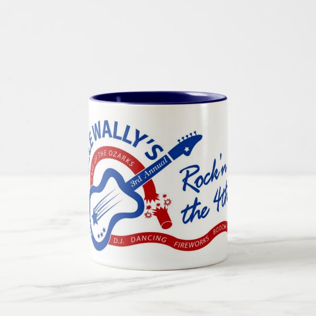 De Café Em Dois Tons Caneca do tio Wally (Centro)