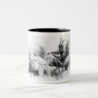 De Café Em Dois Tons Caneca do Trill do diabo