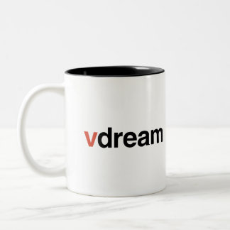 De Café Em Dois Tons caneca do vDream