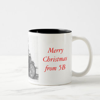 De Café Em Dois Tons Caneca do velomotor