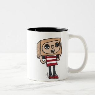 De Café Em Dois Tons caneca do wotto