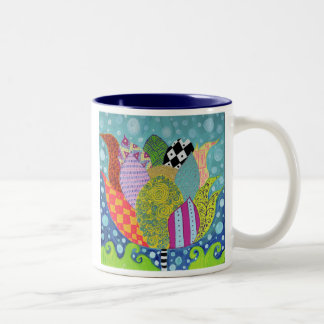 De Café Em Dois Tons Caneca do zen