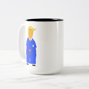 De Café Em Dois Tons Caneca Donald Trump pode sentir isso nos seus osso