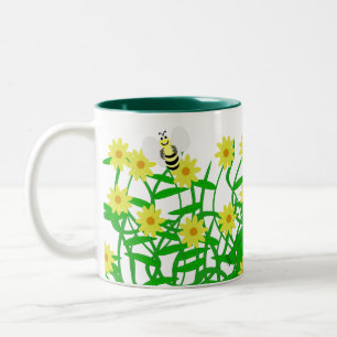 De Café Em Dois Tons Caneca dos amigos das naturezas