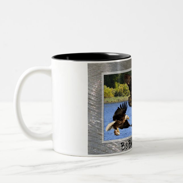 De Café Em Dois Tons Caneca dos amigos do ramo B3 (Esquerda)