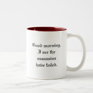 De Café Em Dois Tons Caneca dos assassinos
