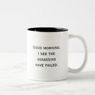 De Café Em Dois Tons Caneca dos assassinos