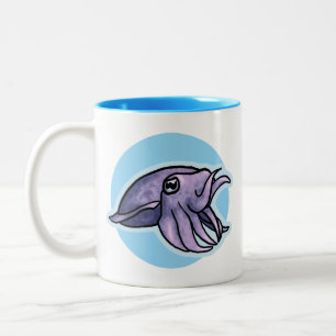 De Café Em Dois Tons Caneca dos chocos