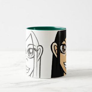 De Café Em Dois Tons Caneca dos DOCES!