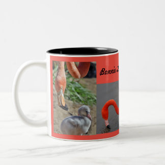 De Café Em Dois Tons Caneca dos flamingos