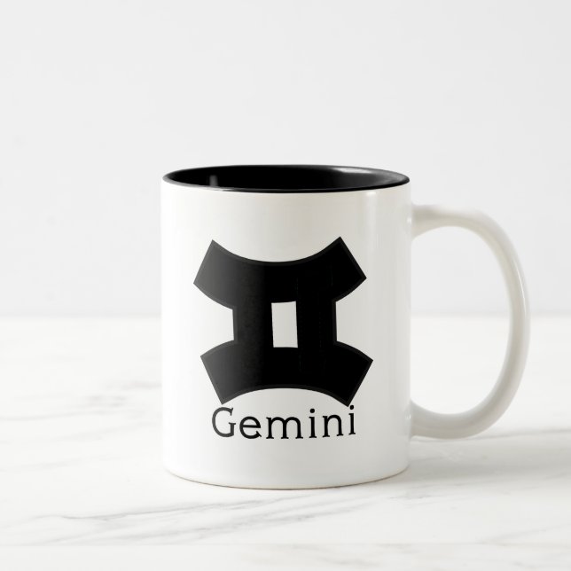 De Café Em Dois Tons Caneca dos Gêmeos (Direita)