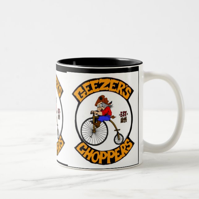De Café Em Dois Tons Caneca dos interruptores inversores do Geezer (Direita)