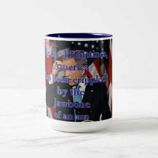 De Café Em Dois Tons Caneca dos juizes