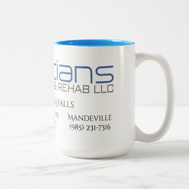 De Café Em Dois Tons Caneca dos médicos (Direita)