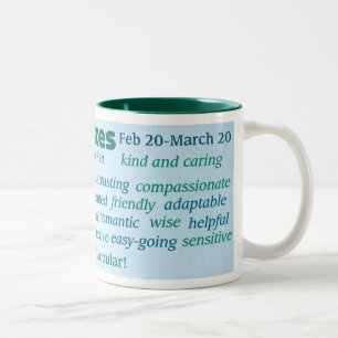De Café Em Dois Tons Caneca dos peixes