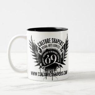 De Café Em Dois Tons Caneca dos Shapers da cultura